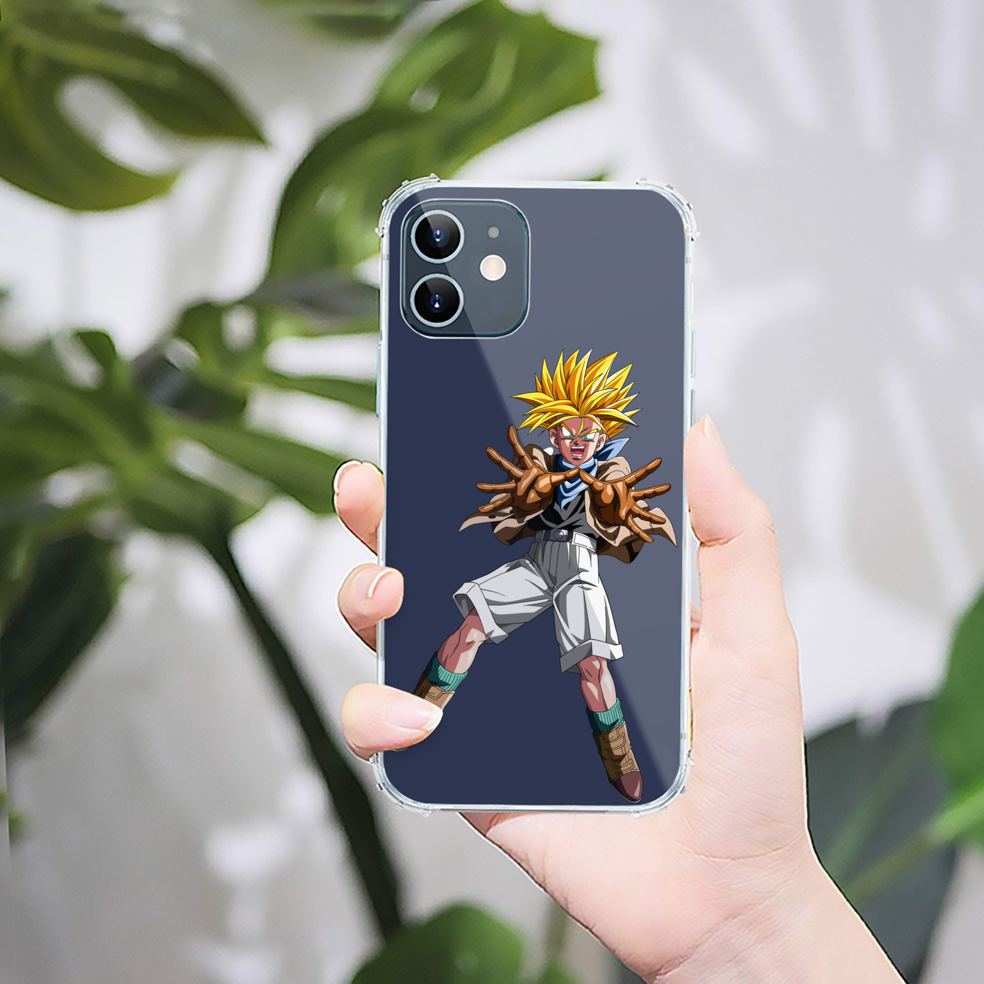 （画像用） ドラゴンボール DRAGON BALL 【iPhone 12シリーズ対応】透明スマホケース（クリアソフトケース）